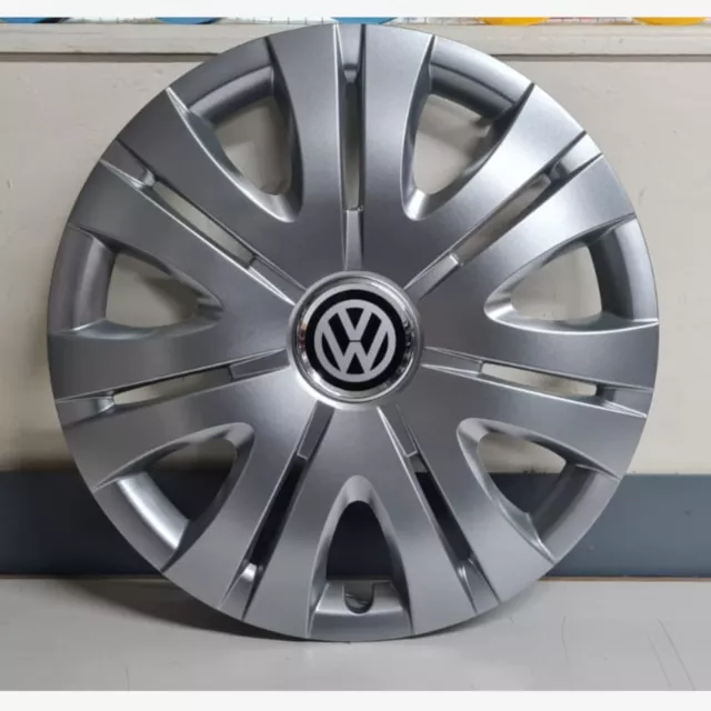 15" Wheel Trims To Fit Vw Polo Set Of 4 Hub Cap Caps Cover Trim