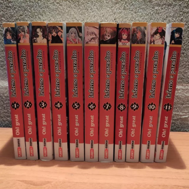 Inferno E Paradiso Collection 1/22 Serie Completa Oh! Great Planet Manga