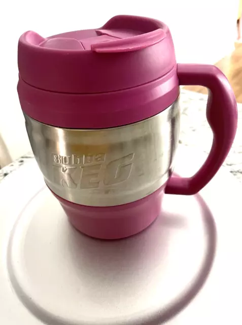 Bubba Keg 52oz Travel Mug Stainless Pink Insulated leak-proof Discontinued