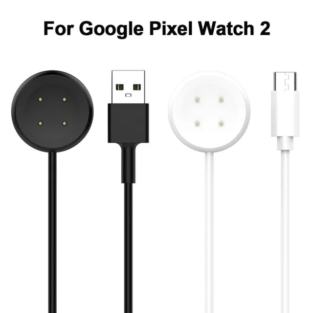 USB Smart Watch Charger 1M Charger Cord Adapter for Google Pixel Watch 2