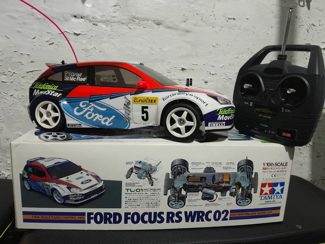 HOT WHEELS - WRC - Ford Focus RS - 2004 - Rare - World Rallye