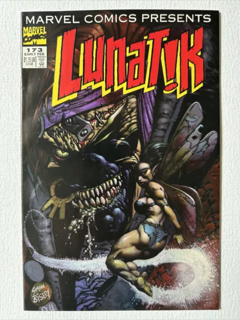 Marvel Comics Presents #173 ~Bisley Lunatik cover, Low Print Run VF/ VF-