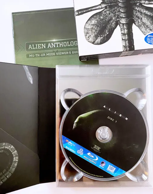 Alien Anthology WHITE Limited Edition [6-Disc] Blu-Ray Digipack MU-TH-UR [ABC] 2