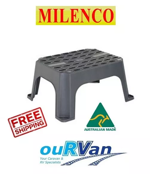 Milenco Single Heavy Duty Step Caravan Camper Motorhome Large Plastic MIL0338