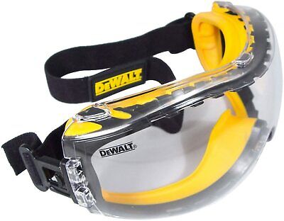 DeWalt DPG82-11 Concealer Clear Anti-Fog Over Glasses Safety Goggles, 1 Pair
