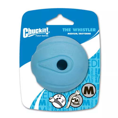 Chuckit ! Le Whistler Ballon Chien Jouet Assorti, 1 Chaque / Moyen Par Chuckit