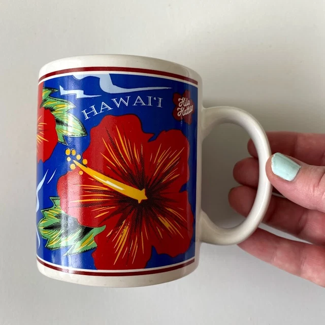 Hilo Hattie Island Heritage Coffee Tea Mug Cup The Store of Hawaii Vintage 1997