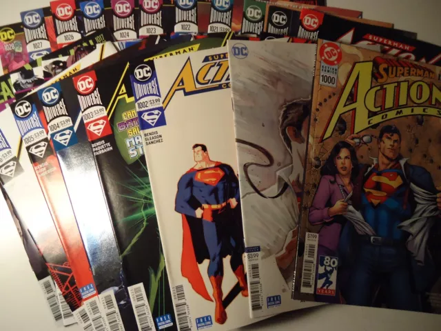 ACTION COMICS #1000-1028 FULL RUN BY BENDIS/29 comics/NM DC 2018 incl variant