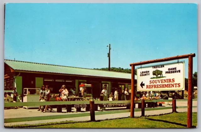 Trexler Lehigh County Game Preserve Schnecksville Pennsylvania VNG UNP Postcard