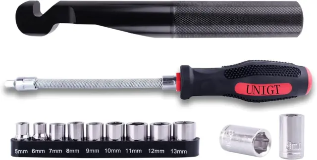 UNIGT Belt Changing Tool with Clutch Cover Removal Tool Kit Compatible with Pola