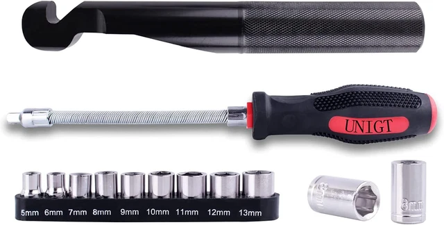 UNIGT Belt Changing Tool with Clutch Cover Removal Tool Kit Compatible with Pola