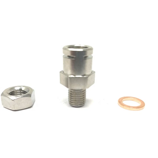Raccord De Vanne Vapeur Pour Machine à Café - Alliage D'aluminium, Neuf, Compatible Multi-marques
