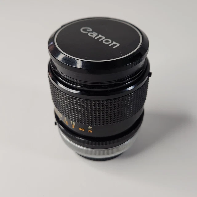 Canon FD Mount 35mm f2 1:2 S.S.C. Lens Made in Japan w/Caps + 55mm HAZE-1 Filter