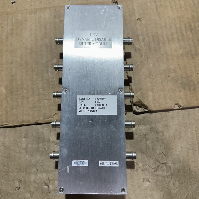 Ge 5309197 Mri 1Kv Dynamic Filter Module