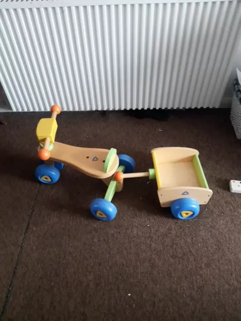 Elc trike and trailer on sale