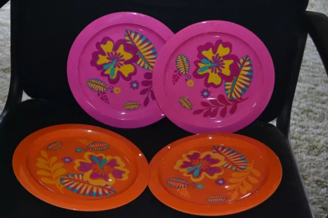 Tupperware - Melamine picnic plates - set of 4