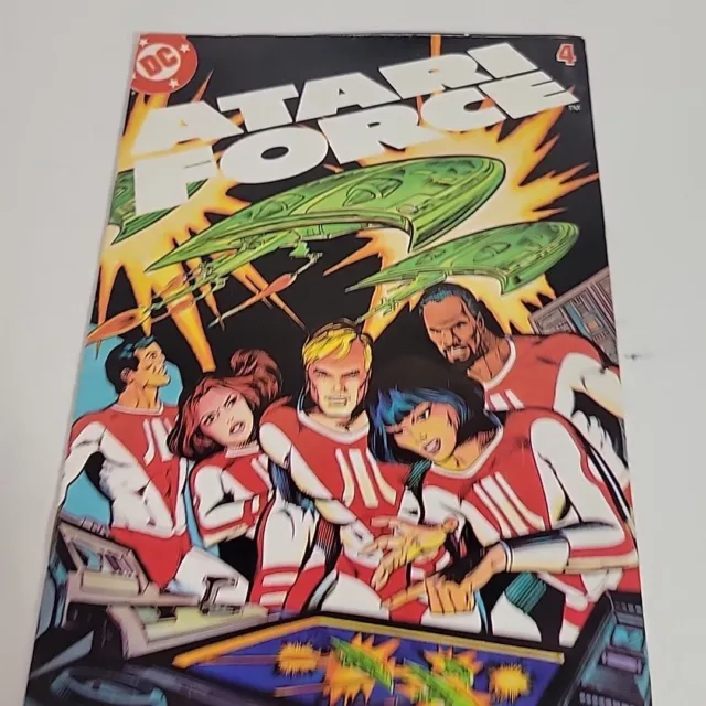 Atari Force #4 Mini Comic Book (DC, 1982) 5" x 7" - RARE VIDEO GAME PROMO