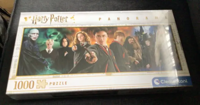 Clementoni 61883 61883-Jigsaw Panorama Harry Potter-1000 Pieces, Jigsaw  Puzzle for Adults, Multi-Colour