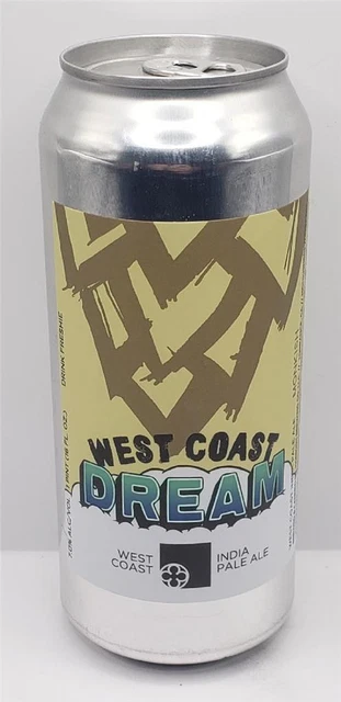 Craft Beer Can Monkish Brewing Company West Coast Dream Cloud India Pale Ale IPA
