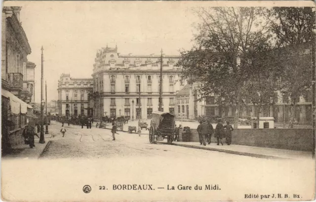 CPA BORDEAUX-La Gare du Midi (27647)