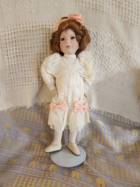 Redhead Ashton Drake Good Little Girl With A Curl Dianna Effner Porcelain Doll
