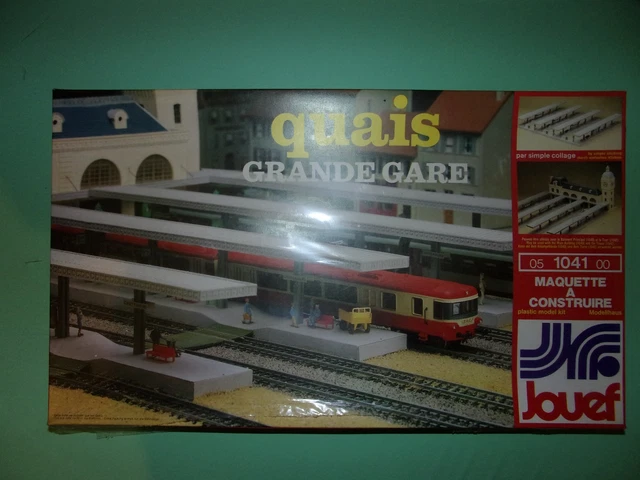 Gare Jouef Modélisme Ferroviaire - Références 846, 847 + 2 Quais 862 - Occasion