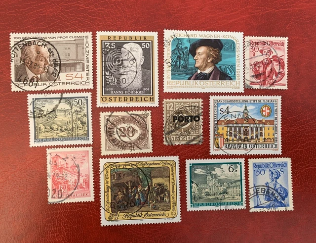 Briefmarken, Österreich kleines lot 12, Siehe Foto