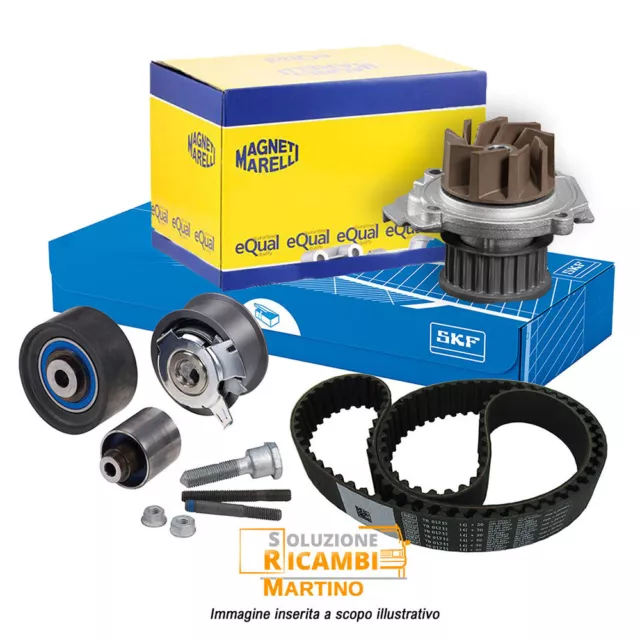 Kit Cinghia Distribuzione SKF + Pompa Acqua Fiat Panda  1.2 44 KW 60 CV