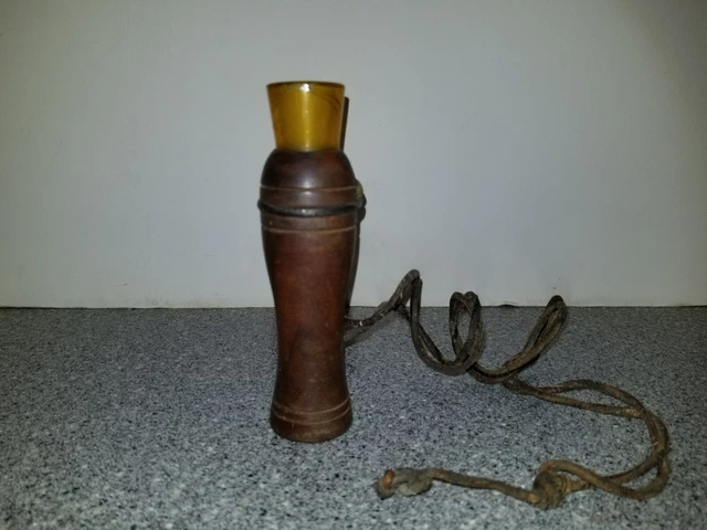 Vintage Herters? Unmarked Wooden Duck Game Call