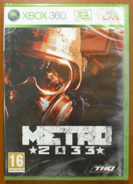 Metro 2033, Xbox 360, Pal-España en Castellano ¡¡NUEVO Y PRECINTADO A ESTRENAR!!