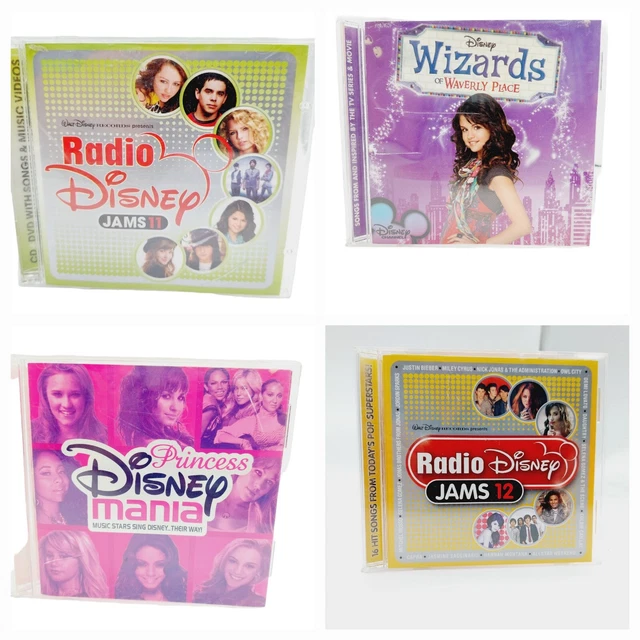 RADIO DISNEY JAMS 11 Cd & DVD Jams 12 Princess Mania Wizards Of Waverly