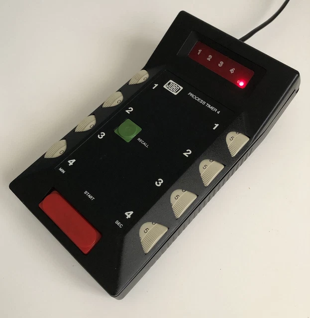 Temporizador de proceso digital Jobo - temporizador de cuarto oscuro - cuatro etapas programables - ¡Excelente!