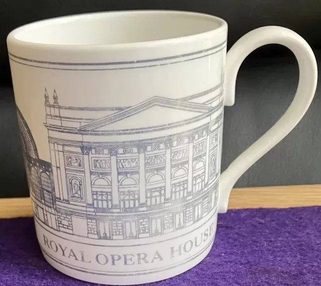 Porcelain coffee mug Royal Opera house Covent Garden Porcelain Coffee, Cup 8 Cm