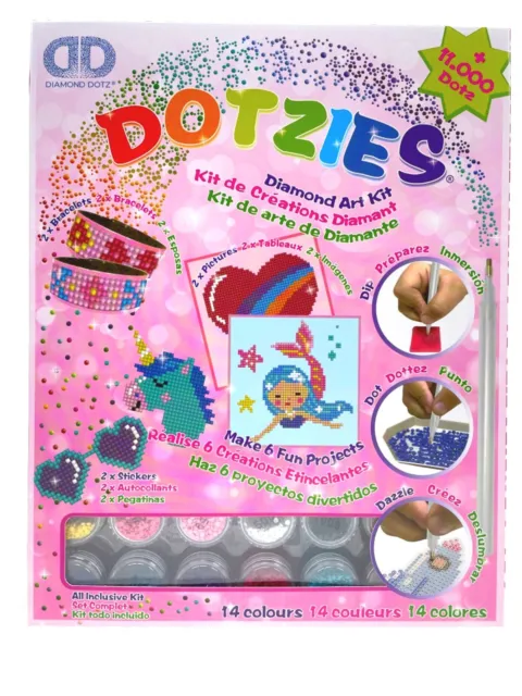 Diamond Dotz Dotzies Diamond Painting Sticker-set mit 6 #5002160