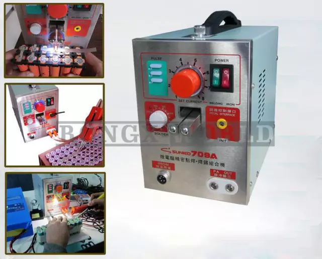 ONE 709A SUNKKO High Power Spot Welder  ing Station Universal welding pen #yunhe