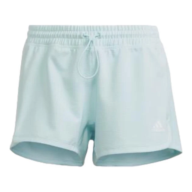 Adidas Women Shorts Large Pacer Ribbed Knit Running Training Shorts NEW