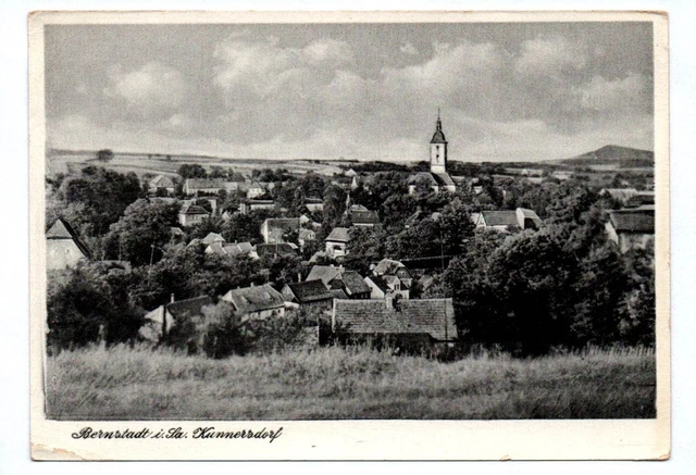 Ak Bernstadt IN Sachsen Kunnersdorf DDR 1959