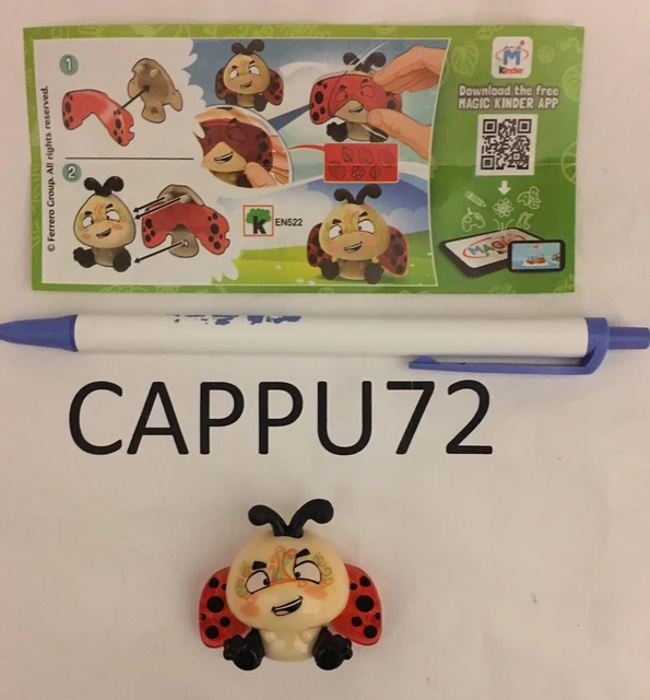 Coccinelle + Bpz EN522 (Le Bande De Printemps) -kinder Surprise Italie 2018/2019