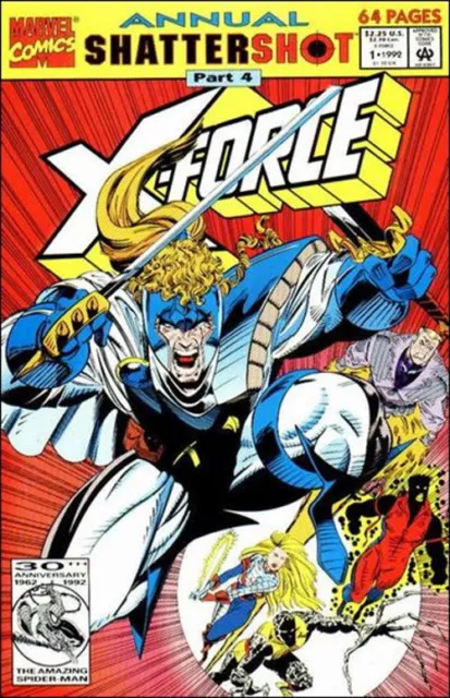 X-Force Annual #1 comic book Shattershot Uncanny X-Men X-Factor crossover
