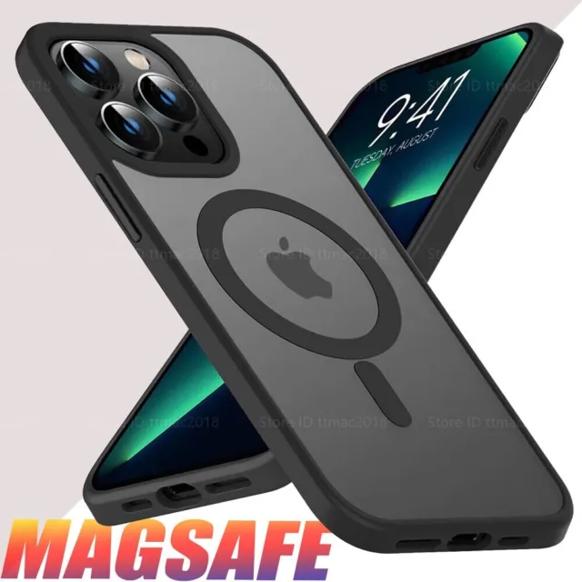 MagSafe Hülle für iPhone 14 Pro MaxPlus 13 12 11 Schutz Bumper Magnet Case Cover