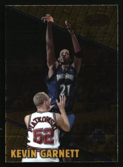 Kevin Garnett 2000 Bowman's Best #80  Basketball Card