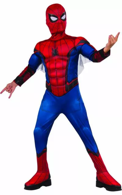 Licensed Deluxe Muscle Chest Spider-Man Child Boys Superhero Halloween Costume