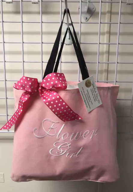 Wedding Tote For The Flower Girl, Wedding Bag,