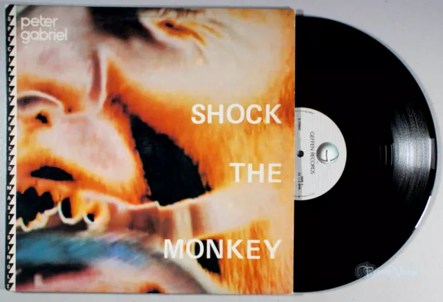Peter Gabriel - Shock the Monkey (1982) Vinyl 12" Single • Security