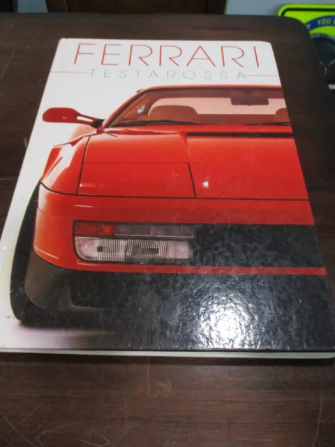 Ferrari Testarossa 1993 Picture Book Brian Laban Karl Muller Verlag Hard Cover