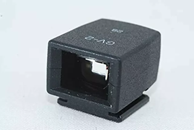 USED RICOH External mini finder GV-2 175090 For GR 28mm Camera Black Viewfinder