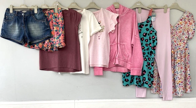 Girls M&S/Next Etc Summer Bundle Age 12 Years Shorts, Dress, Hoodie *New/VGC*