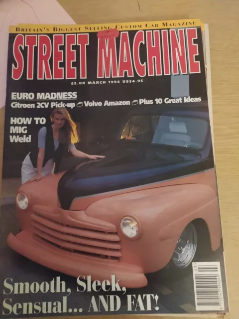 Street Machine March 1994, Citroen 2CV, Volvo Amazon, '65 Pontiac GTO