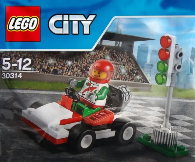 LEGO City #30314 - Go-Kart Racer / Karting - Rare - Collector 2015 - 100% NEW