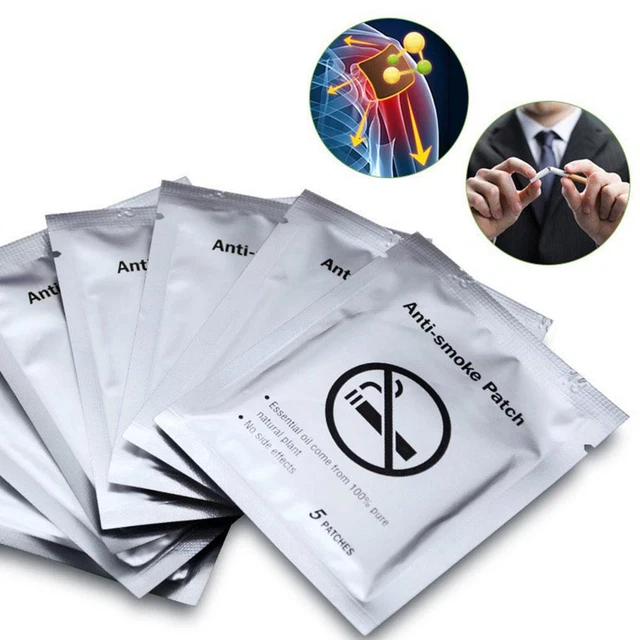 5pcs Quit Smoking Plaster Anti Smoking Patches Stop Smoking Pad For Smoker N4M2